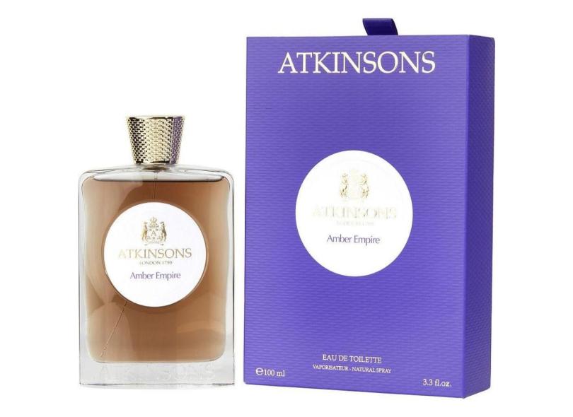 Perfume Masculino Atkinsons Amber Empire Spray 100 Ml em Promoção