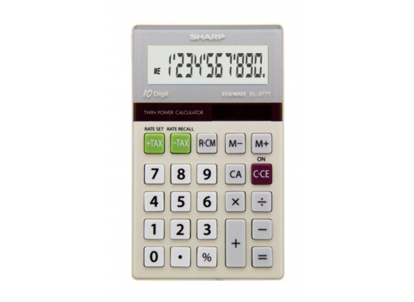 Calculadora De Mesa Sharp EL377TB