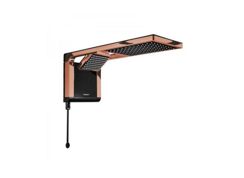 Chuveiro Lorenzetti Acqua Duo Ultra Eletrônico Preto Gold, 220V