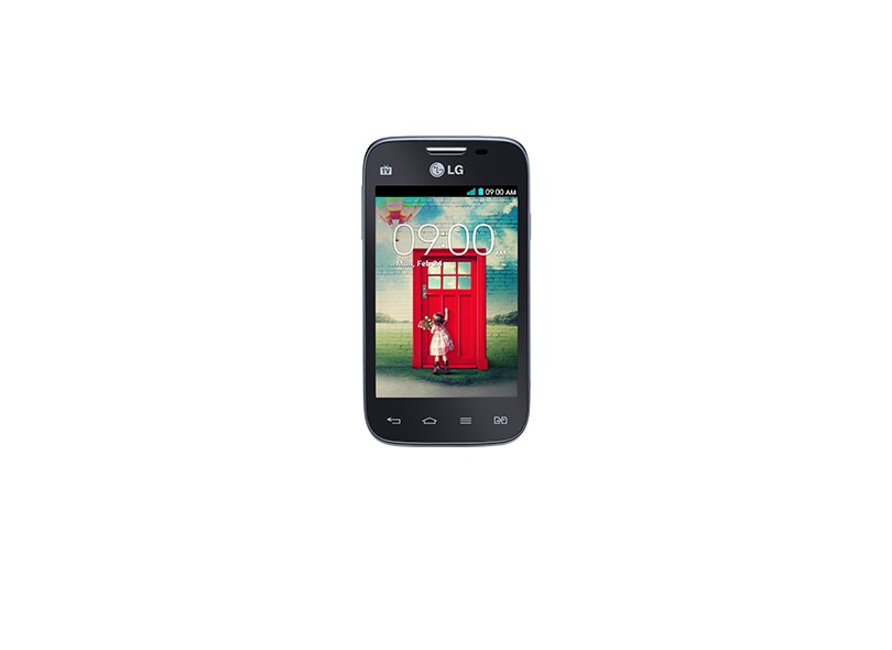 Smartphone LG L40 D175 Câmera 3,0 MP Desbloqueado 2 Chips 4 GB Android 4.4 (Kit Kat) Wi-Fi 3G