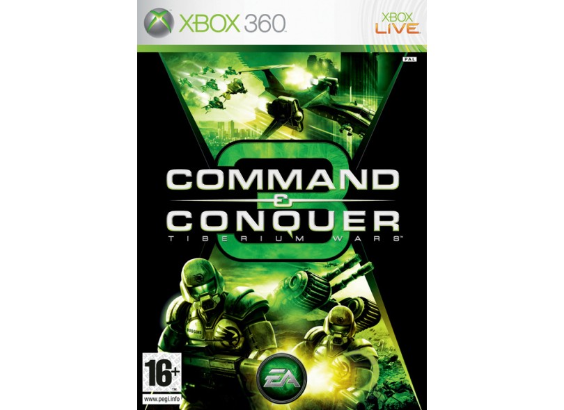 Jogo Command & Conquer 3 Tiberium Wars EA Xbox 360