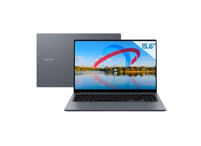 Notebook Samsung Galaxy Book4 750XGJ-KG5BR - Intel i3, 8GB, SSD 1TB, Tela 15.6 FHD, Windows 11