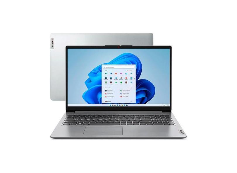 Notebook Lenovo Ideapad 1I 15.6 HD I3-1215U 256GB SSD 4GB Cinza Window