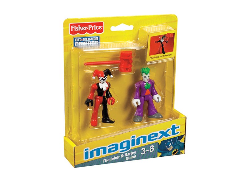 Boneco Coringa Imaginext M5645/X7649 - Mattel