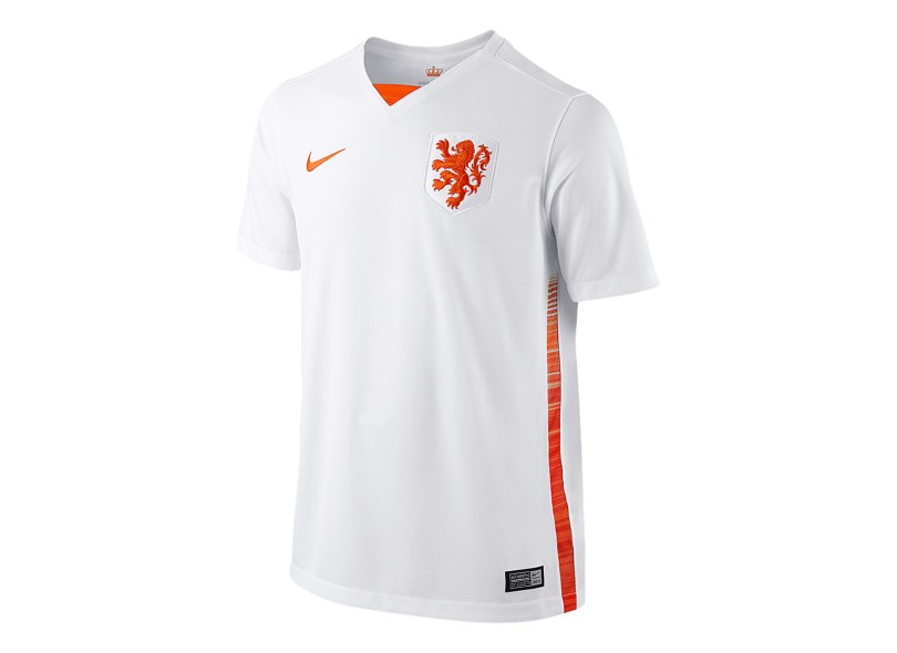 Camisa Torcedor Holanda II 2015 Infantil sem Número Nike