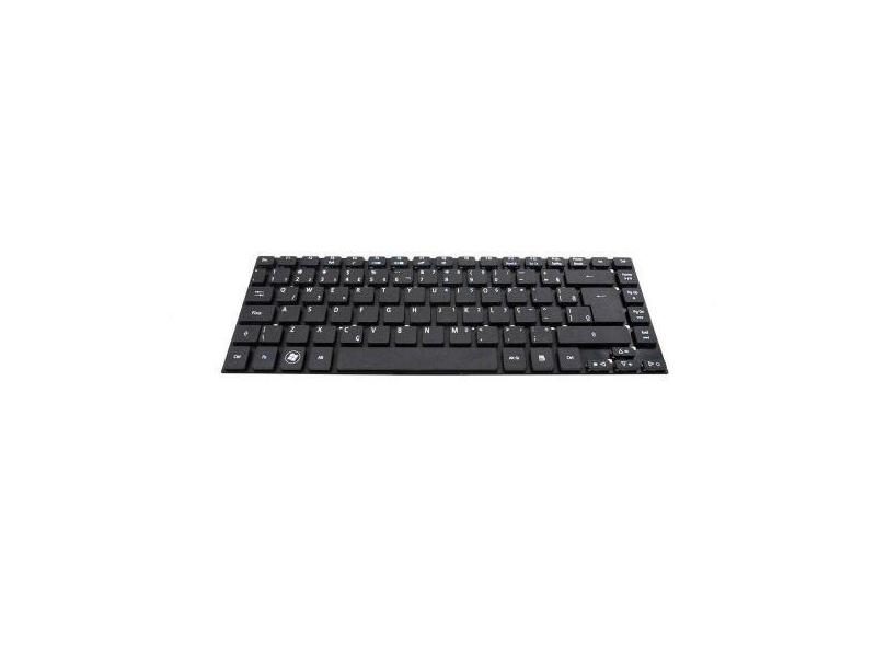 Teclado para Notebook bringIT compatível com Acer Aspire 4830  Preto A