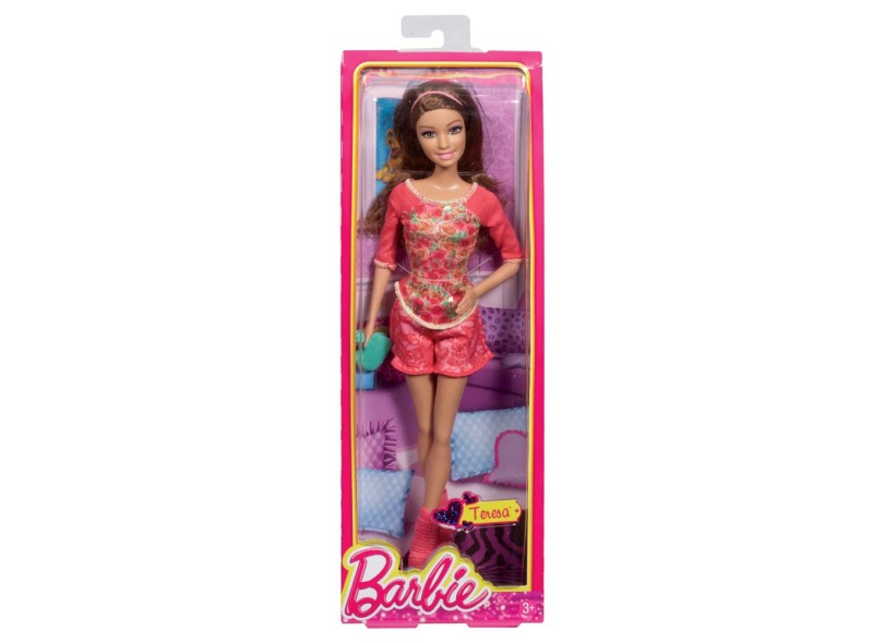 Boneca Barbie Teresa Festa do Pijama Mattel