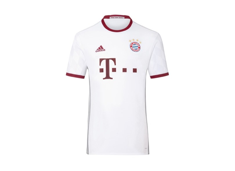 Camisa Torcedor Bayern de Munique III 2016/17 sem Número Adidas