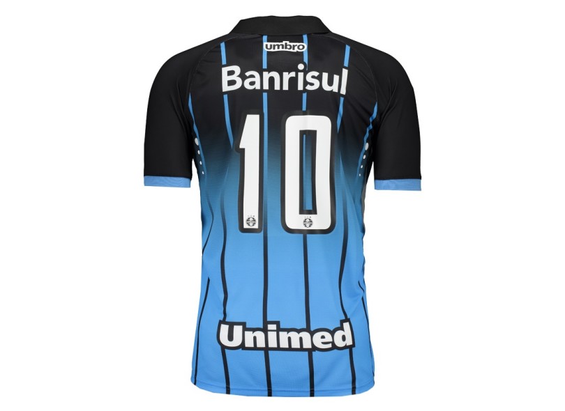 Camisa Torcedor Grêmio III 2016 com Número Umbro