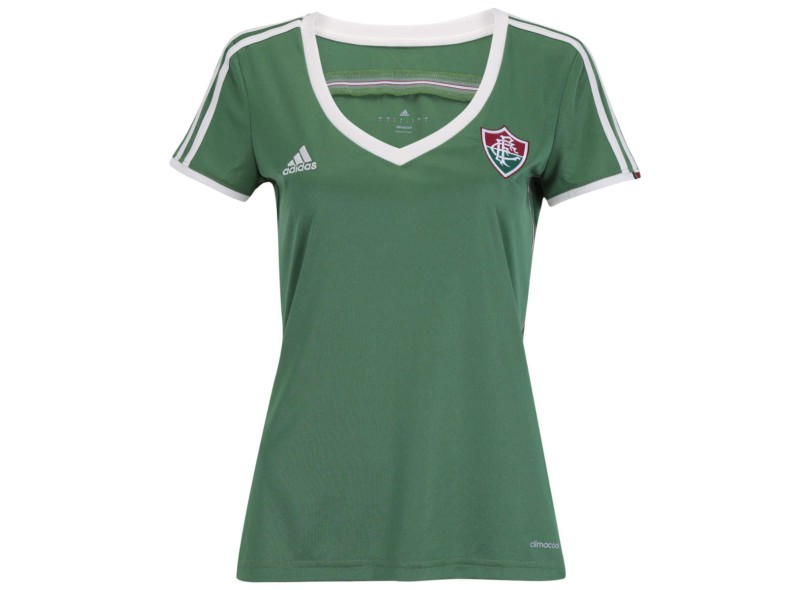 Camisa Jogo Fluminense III 2015 Feminina sem Número Adidas