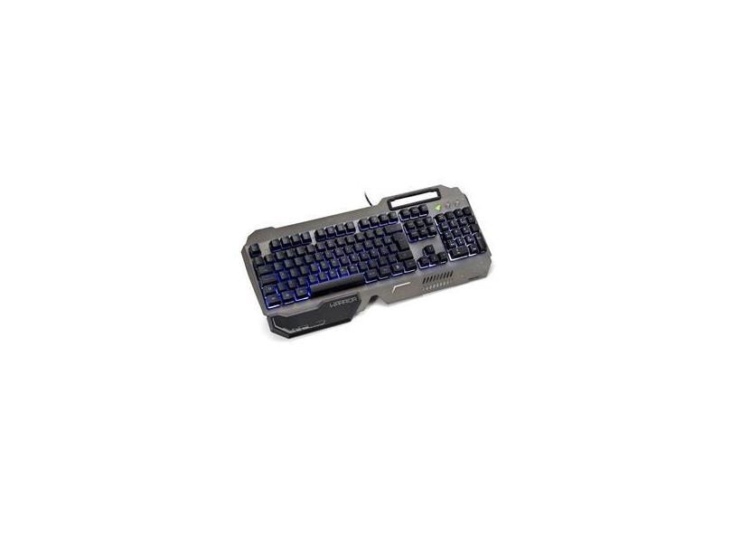 Teclado Gamer Warrior Ragnar TC222 LED - Metal com o Melhor Preço é no Zoom