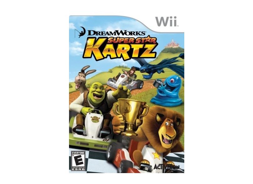 Jogo Dreamworks Super Stars Kartz Activision Wii