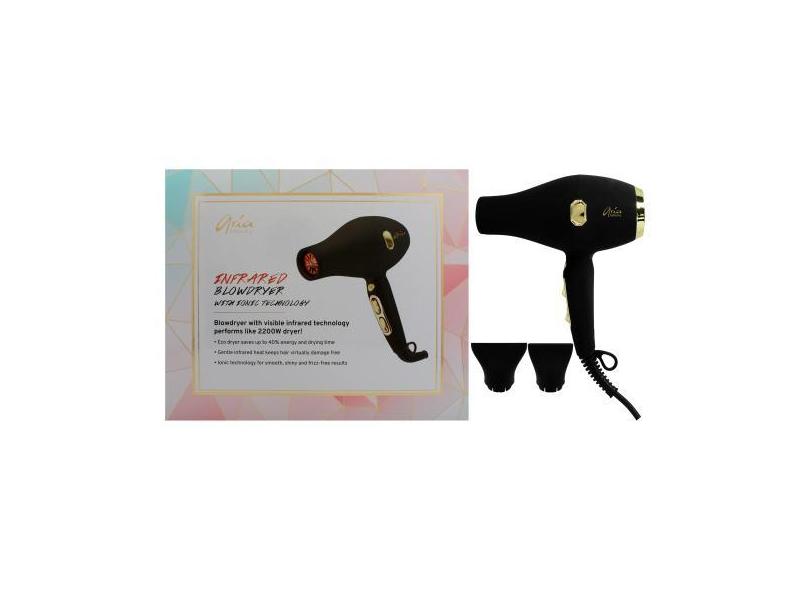 Secador de cabelo Aria Beauty Aria Beauty Infrared Technology Black