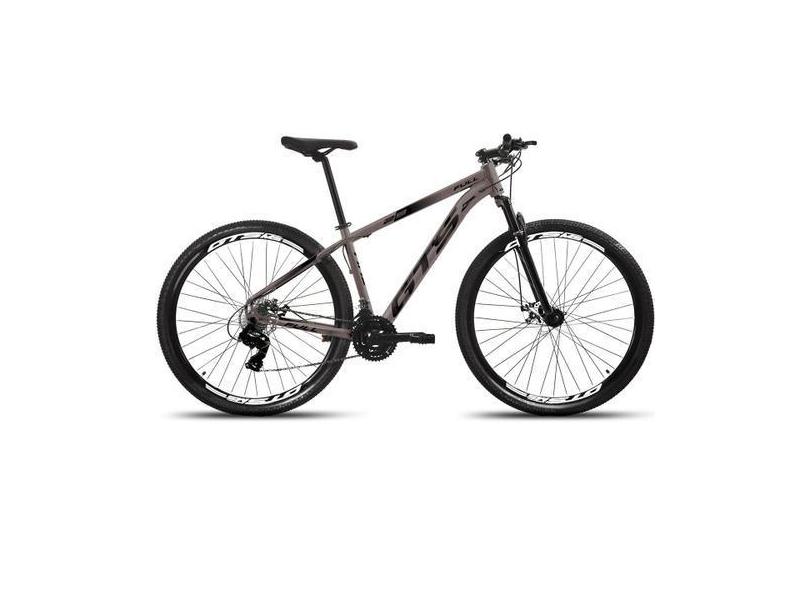 Bicicleta Aro 29 GTS Full 24 Marchas Freios a Disco - GTS Feel, Cinza,