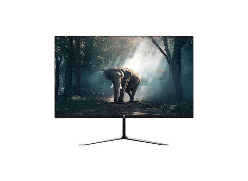 Monitor Led 23.8 Polegadas Curvo Anti-reflexo 75hz Brazilpc Cor Preto 110v/220v 24WCF-75