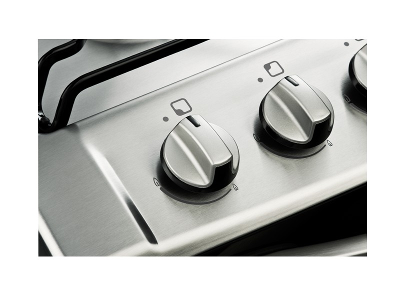 Fogão de Piso Electrolux Celebrate Duplo Forno 4 Bocas Acendimento Automático com Forno Duplo Grill 56DTB