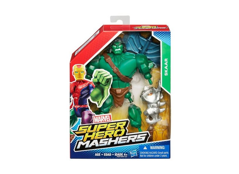 Boneco Marvel Super Hero Mashers Skaar BO693 - Hasbro