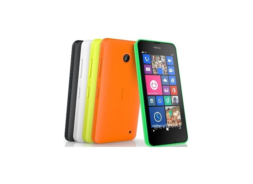 Smartphone Nokia Lumia 630 2 Chips 8GB Windows Phone 8.1 Wi-Fi 3G