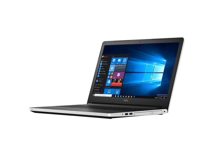 Notebook Dell Inspiron 5000 Intel Core i7 5500U 4 GB de RAM HD 500 GB LED 15.6 " Windows 10 i15-5558-A45