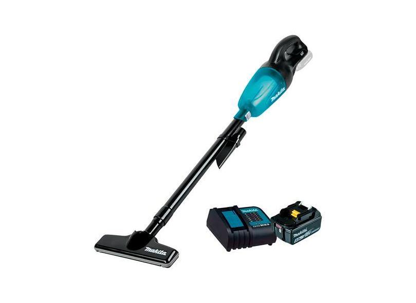 Aspirador Pó Dcl180zb Bateria 5a Carregador Dc18sd Makita Cor Preto/azul 110v/220v DCL180ZB