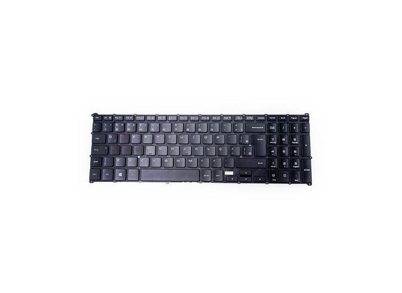 Teclado para Notebook bringIT compatível com Samsung N850XBD-XG2BR ABN