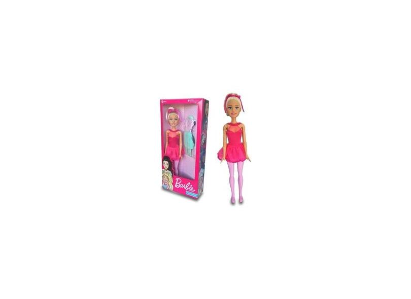 Boneca Barbie Bailarina Com Acessórios De Balé Grande 65 Cm