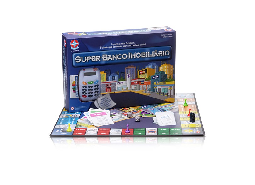 Jogo Super Banco Imobiliário Estrela