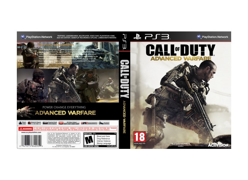 Call Of Duty Advanced Warfare Day Zero Playstation 3 em Promoção na  Americanas