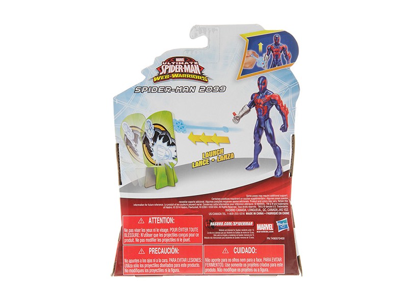 Boneco Homem Aranha Ultimate Spider-Man Web Warriors B2603/B0571 - Hasbro