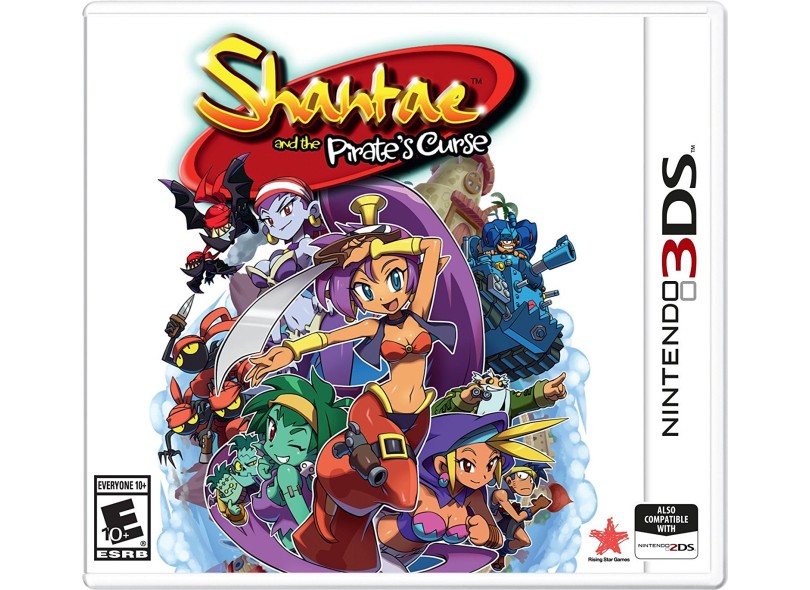 Jogo Shantae and the Pirate's Curse Rising Star Games Nintendo 3DS