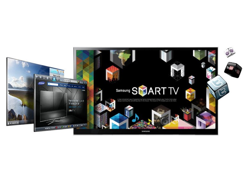 TV Samsung 64" Plasma 3D Full HD Smart TV PL64D8000FGXZD