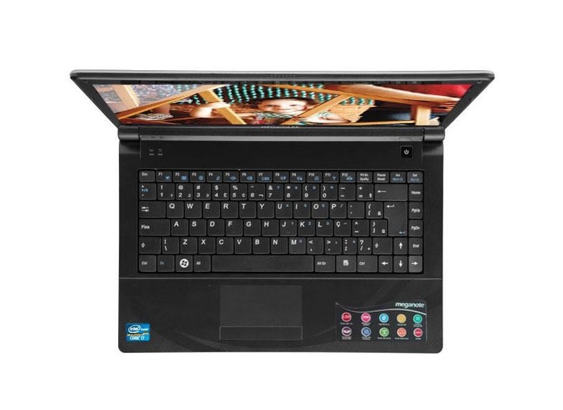 Notebook Megaware Meganote Intel Core i7 620M 4 GB de RAM HD 500 GB LED 14 " Linux Meganote 4129