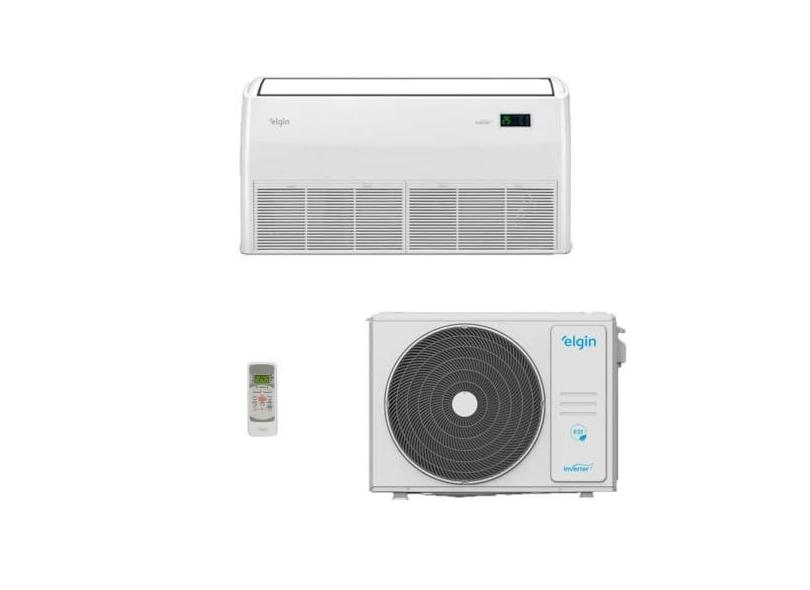 Ar-Condicionado Split Piso Teto Inverter Eco R-32 Elgin 30.000 BTUs Quente/Frio 220V Trifásico