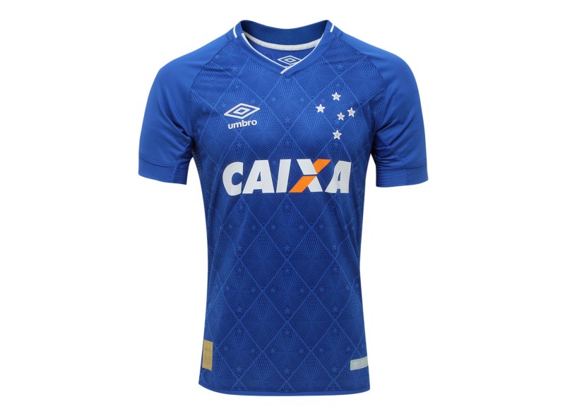 Camisa Jogo Cruzeiro I 2017/18 Sem Número Umbro