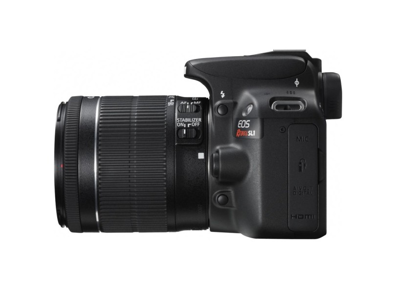 Câmera Digital DSLR(Profissional) Canon EOS 18 MP Rebel SL1