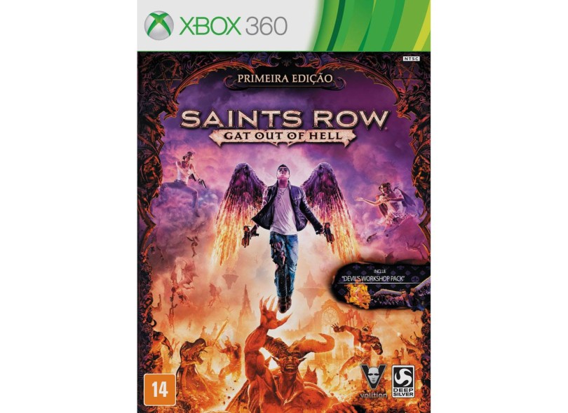 Jogo Saints Row: Gat Out of Hell Xbox 360 Deep Silver
