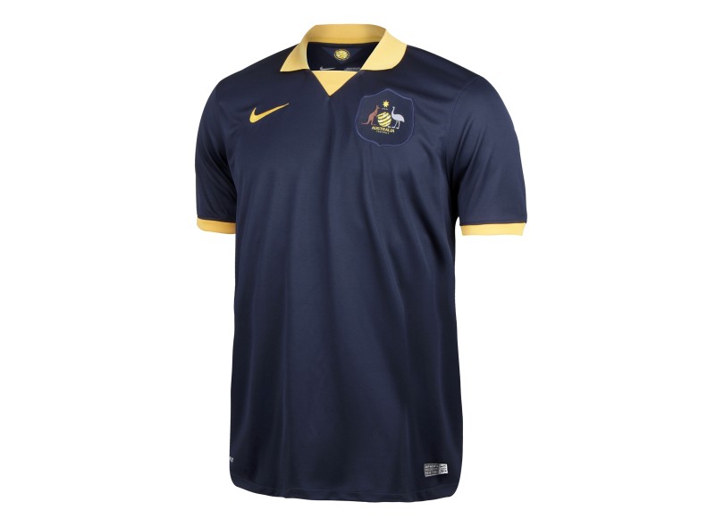 Camisa Jogo Austrália II 2014 com Número Nike