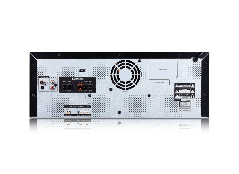 Mini System LG CJ98 2.700 Watts Karaokê Bluetooth Wi-fi USB