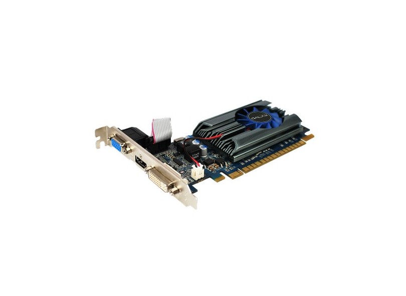 Placa de Video NVIDIA GeForce GT 610 1 GB DDR3 64 Bits Galax 61TGS4HX2LTZ