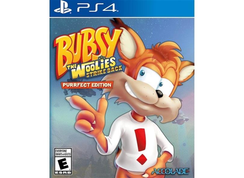 Jogo Bubsy: The Woolies Strike Back Purrfect PS4 Black Free