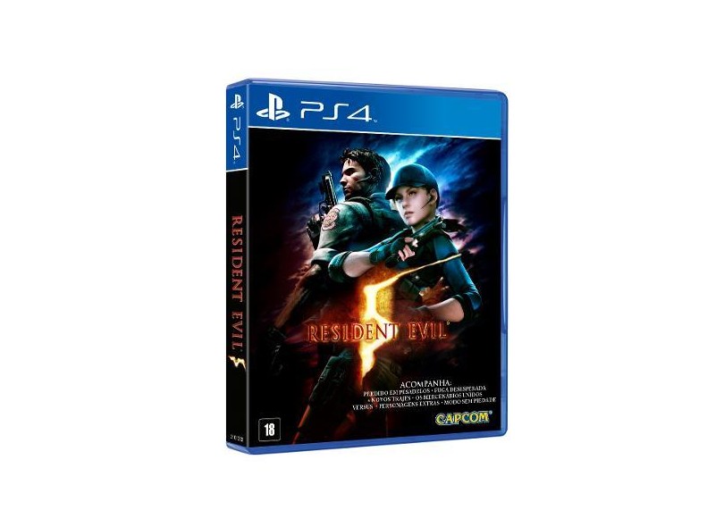 Jogo Resident Evil 5 PS4 Capcom