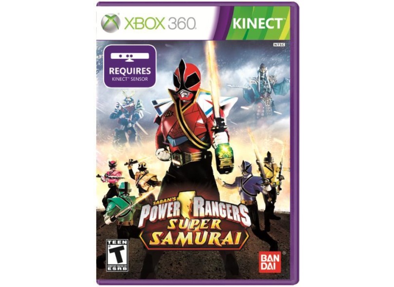Jogo Power Rangers Super Samurai Xbox 360 Bandai Namco