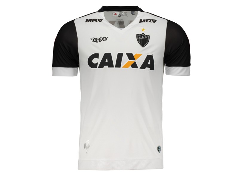 Camisa Torcedor infantil Atlético Mineiro II 2017/18 sem Número Topper