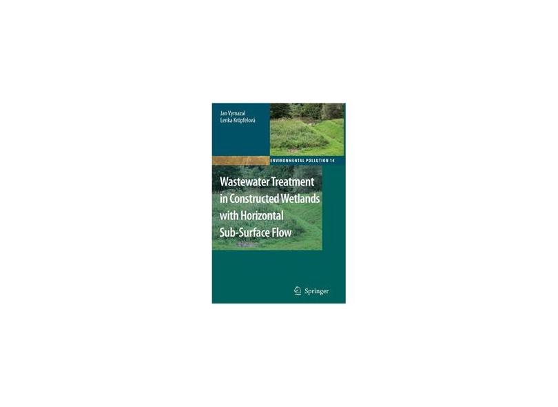 Wastewater treatment in constructed wetlands with horizontal sub