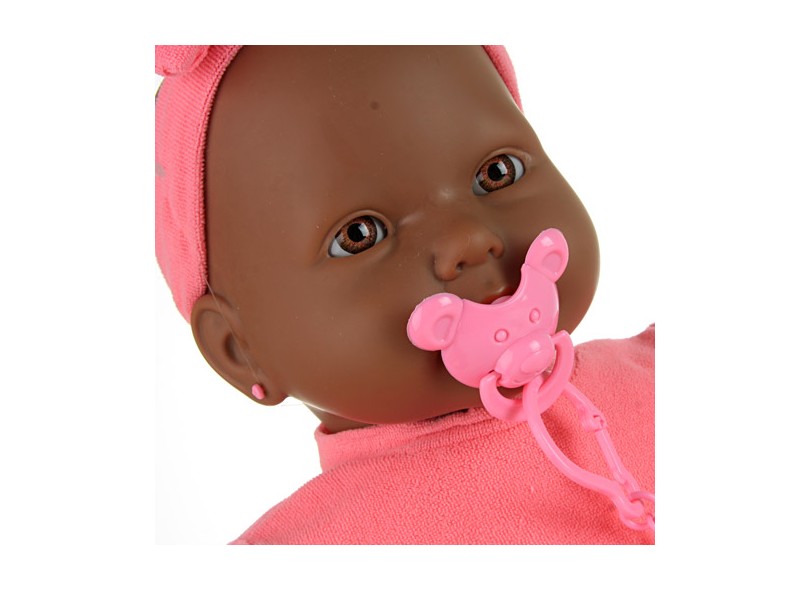 Boneca Bebê Mania Xixi Negra Roma Jensen