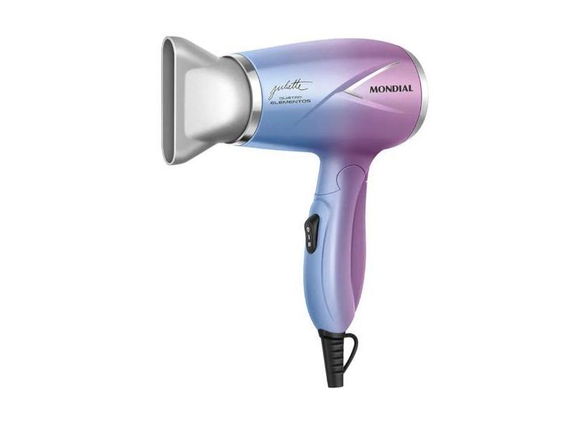 Secador De Cabelo 1200W Duo Colors 4 Elementos By Juliette - Sct-Ju-03