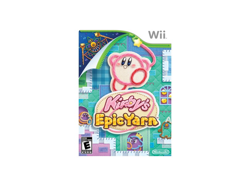 Jogo Kirby's Epic Yarn Nintendo Wii