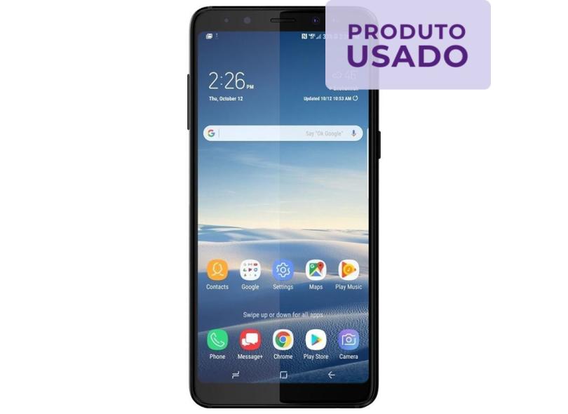 Usado: Samsung Galaxy J8 64GB Preto Bom - Trocafone - Faz a Boa!