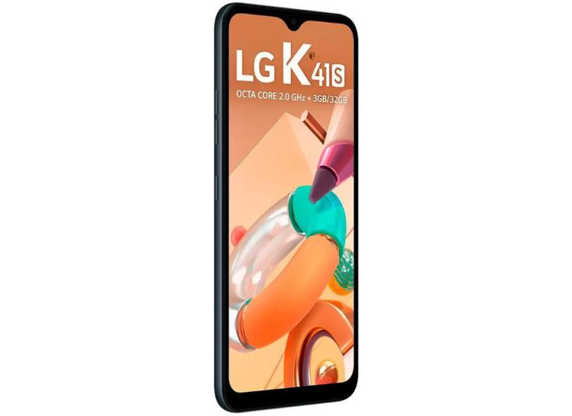 Smartphone LG K41S LMK410BMW 3 GB 32GB Câmera Quádrupla MediaTek MT6762 Android 9.0 (Pie)