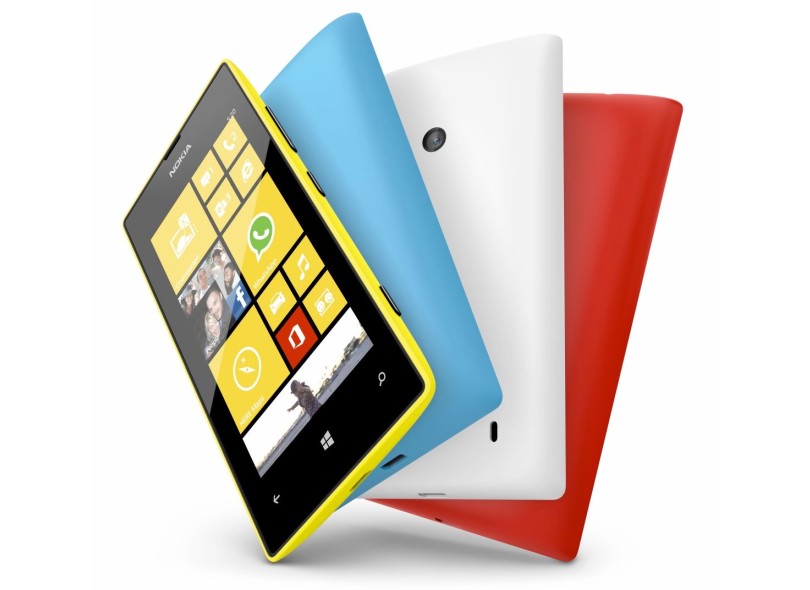 Smartphone Nokia Lumia 520 Câmera 5,0 MP Desbloqueado 8 GB Windows Phone 8 3G Wi-Fi